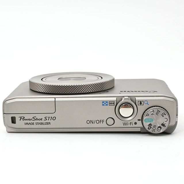 良品＞ Canon PowerShot S110 シルバー｜高画質F2.0レンズ搭載｜軽量
