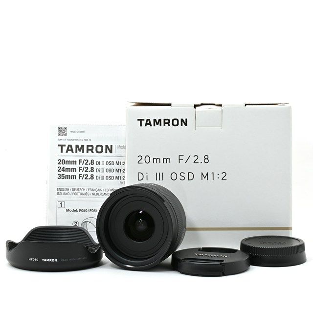 良品＞ TAMRON 20mm F2.8 Di III OSD M1:2 ソニーEマウント｜元箱付き