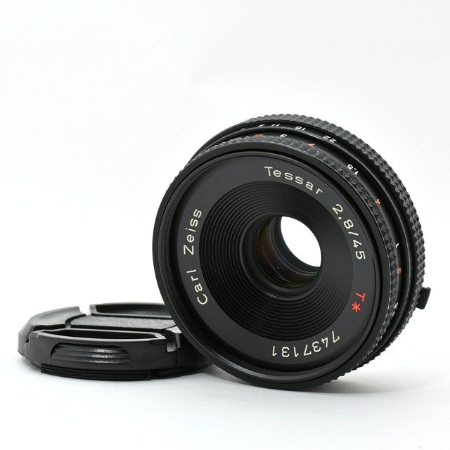 良品＞CONTAX Carl Zeiss Tessar T* 45mm F2.8｜名玉テッサー｜軽量