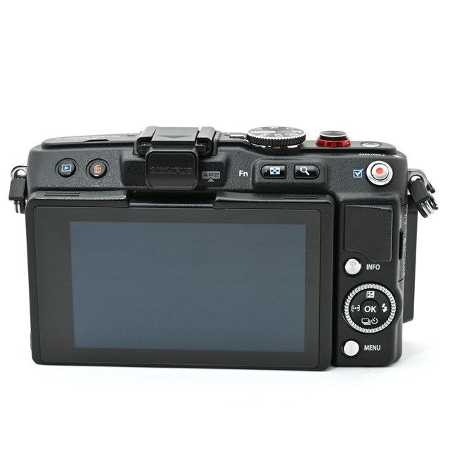 ほぼ新品 シャッター数315回 OLYMPUS PEN Lite E-PL6 美品＞ OLYMPUS ミラーレス一眼 PEN Lite E-PL6 ボディ ブラック