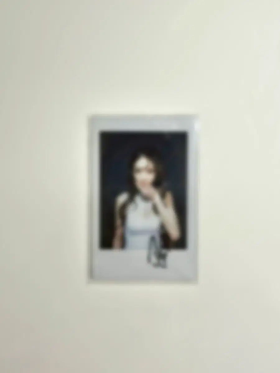 ヨンファ씨 251129 ジアンナ 初コンサート サイン チェキ ポラロイド