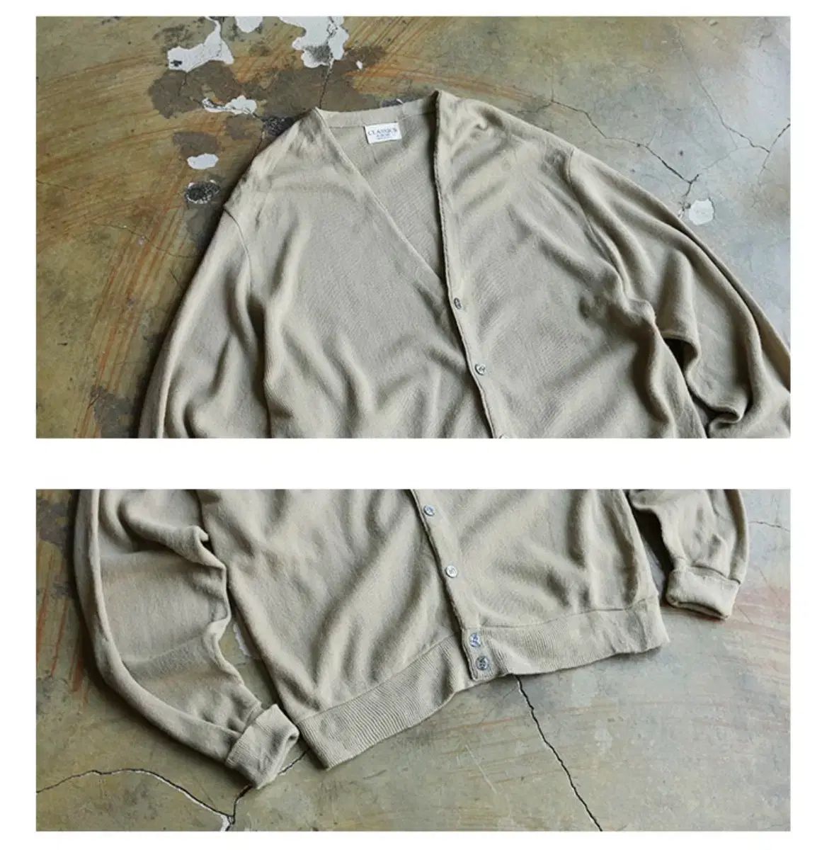 90s Classics アクリル カーディガン