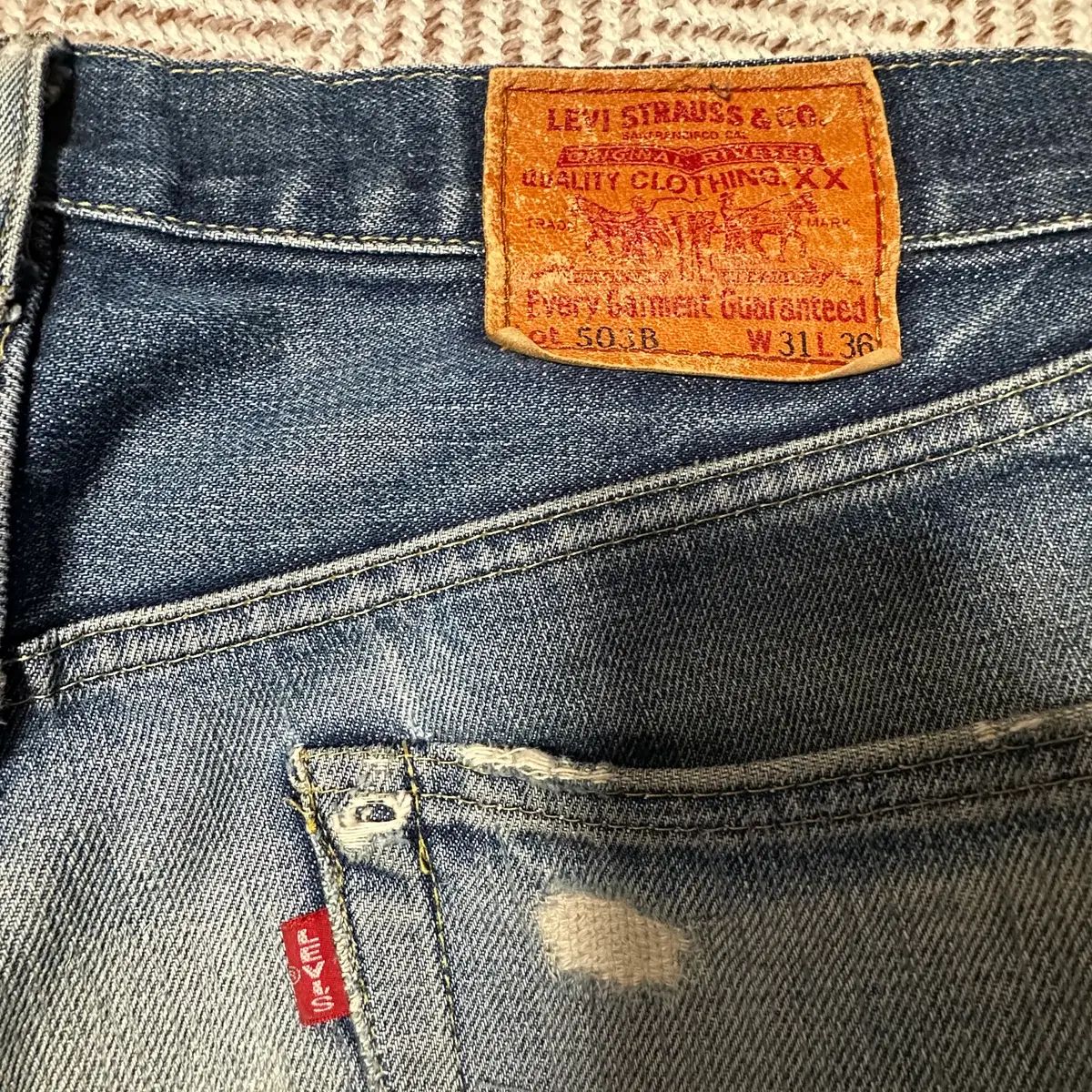 リーバイス 90s 赤耳 セルビッジ LEVI