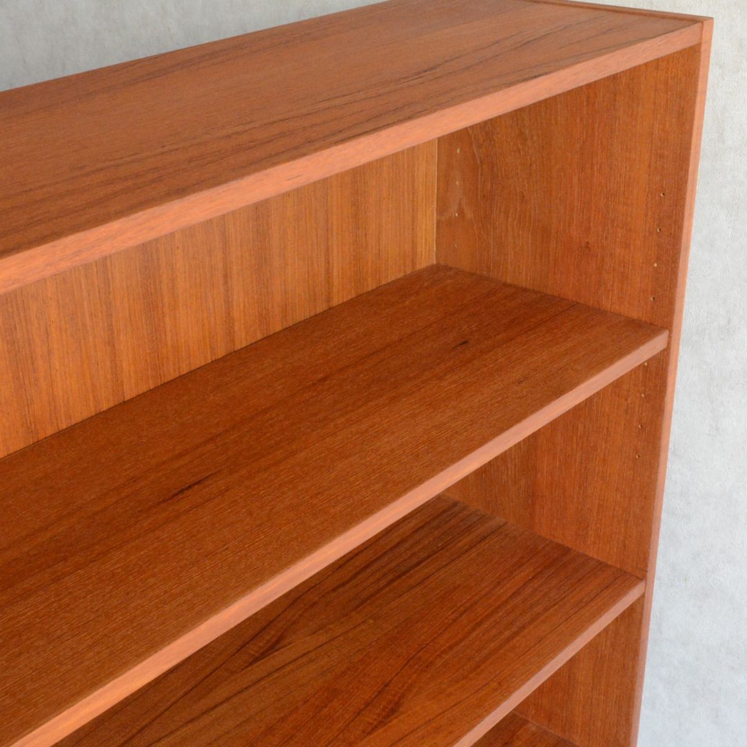 デンマーク 北欧ヴィンテージ チーク 3段 オープンシェルフ 飾り棚