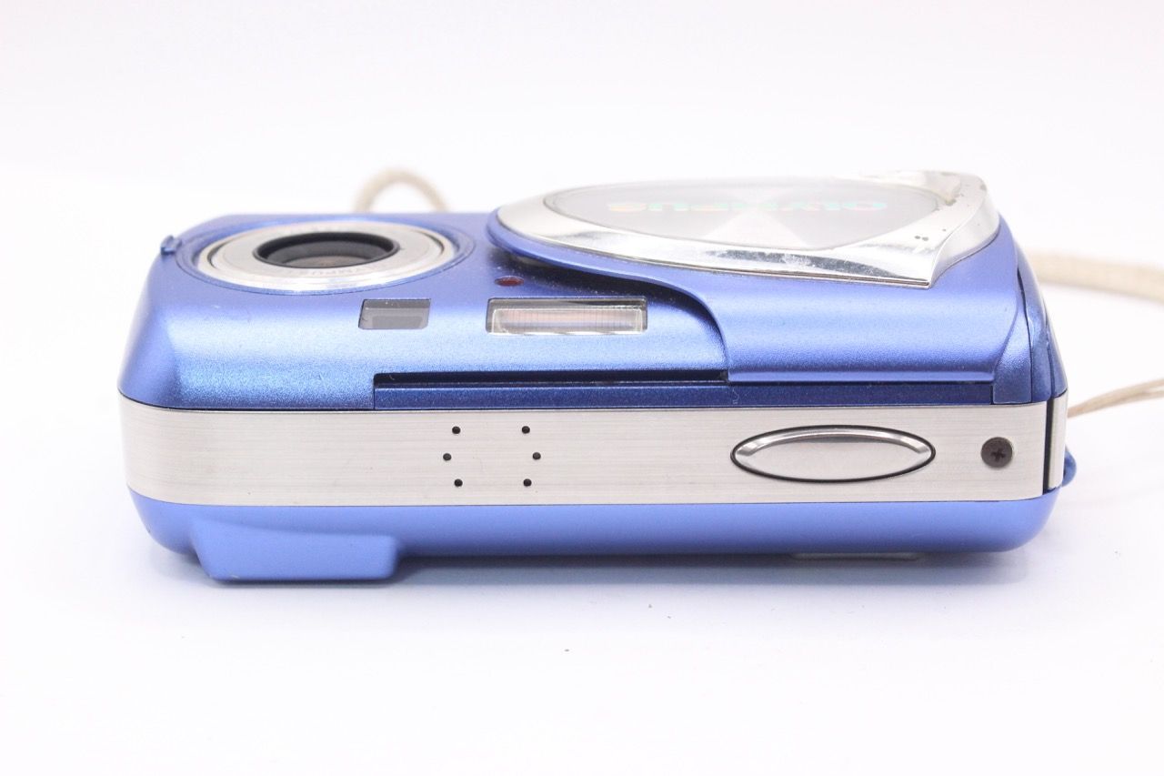 ☆良品☆オリンパス OLYMPUS μ-30 DIGITAL ブルー #2229@b RO3401