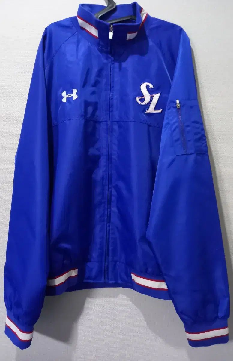 サムスン ライオンズ UNDER ARMOUR アンダーアーマー 選手用支給用 秋冬ジャケット 115 XXL