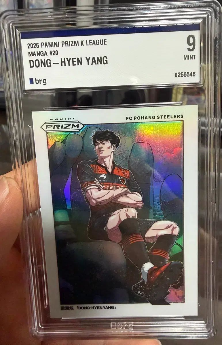 2025 Panini パニーニ Kリーグ 羊 ドンヒョン 漫画 級 カード