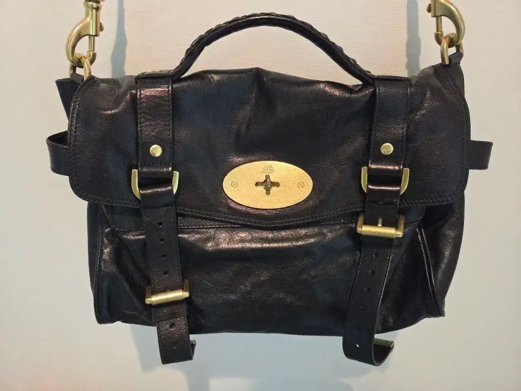 マルベリー アレクサ ブラック バッグ