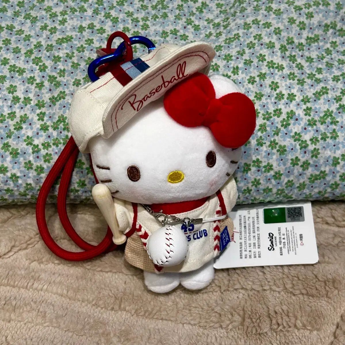 サンリオ ハローキティ 野球選手 マスコット - メルカリ