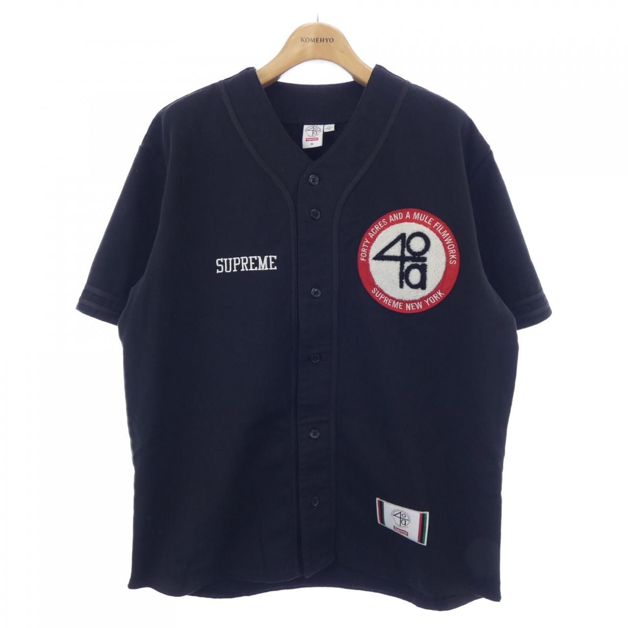 シュプリーム SUPREME 40 Acres Twill Baseball シャツ