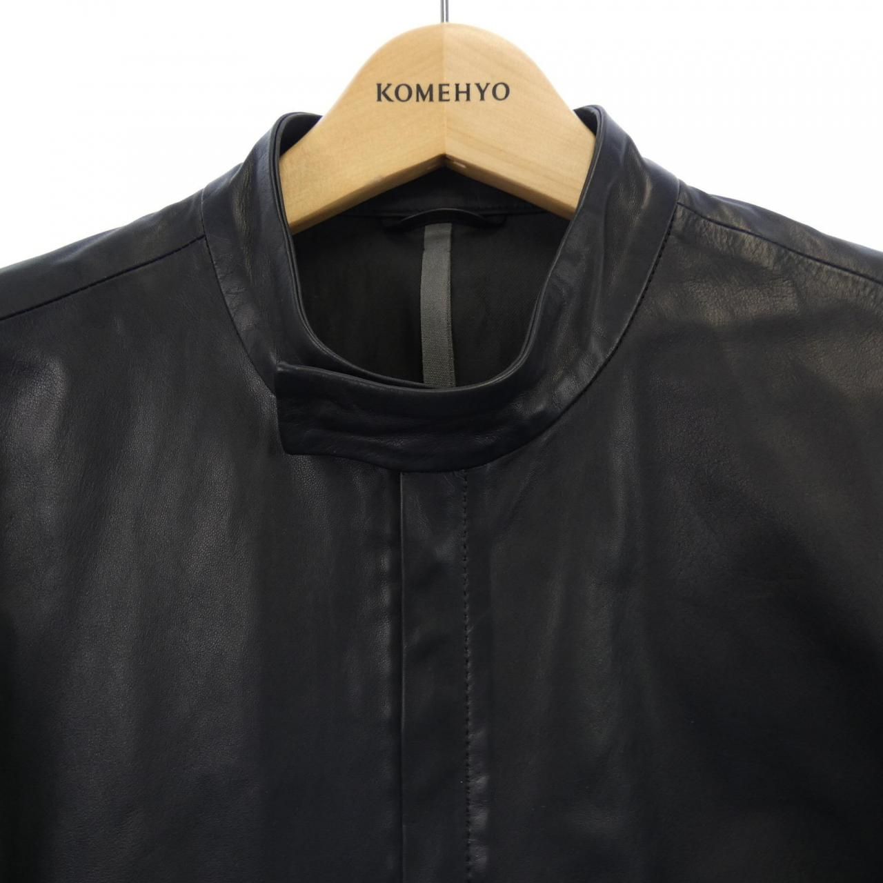 カズユキ クマガイ KAZUYUKI KUMAGAI レザーライダースジャケット