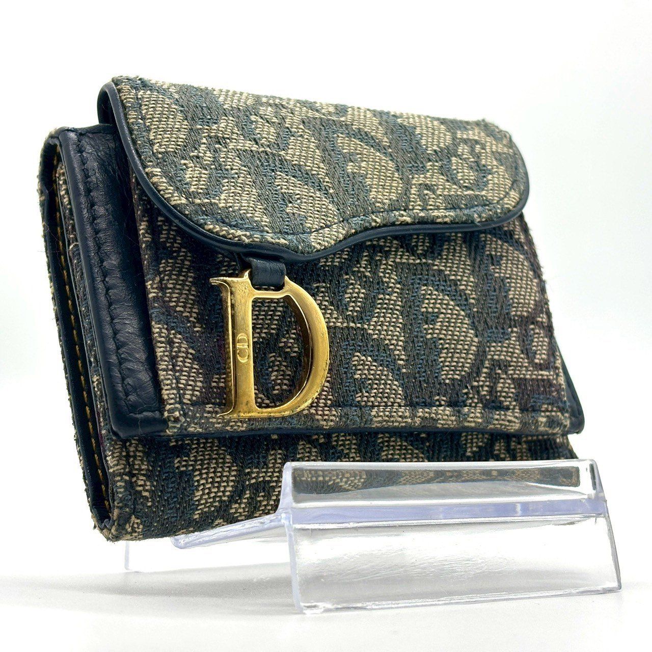 記憶に残るサドル】 Christian Dior クリスチャンディオール 三つ折り