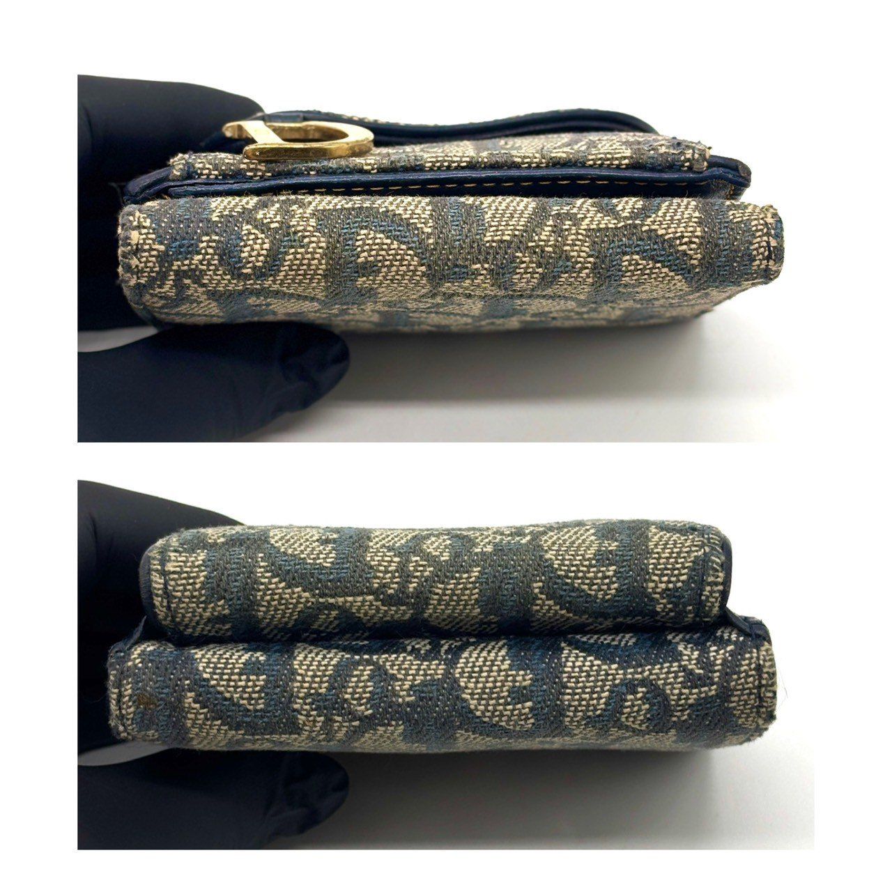 記憶に残るサドル】 Christian Dior クリスチャンディオール 三つ折り