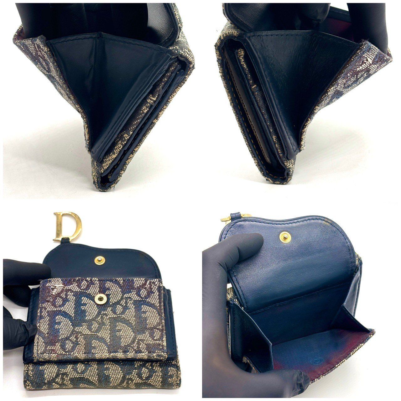 記憶に残るサドル】 Christian Dior クリスチャンディオール 三つ折り