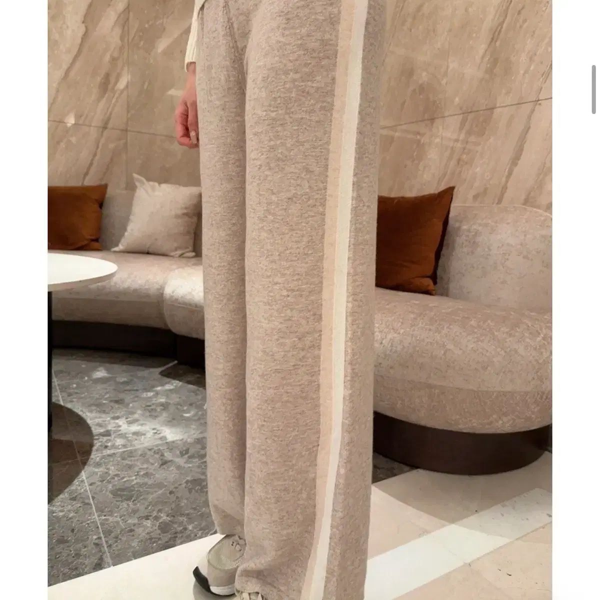 ロロ カシミア バイ ニット パンツ