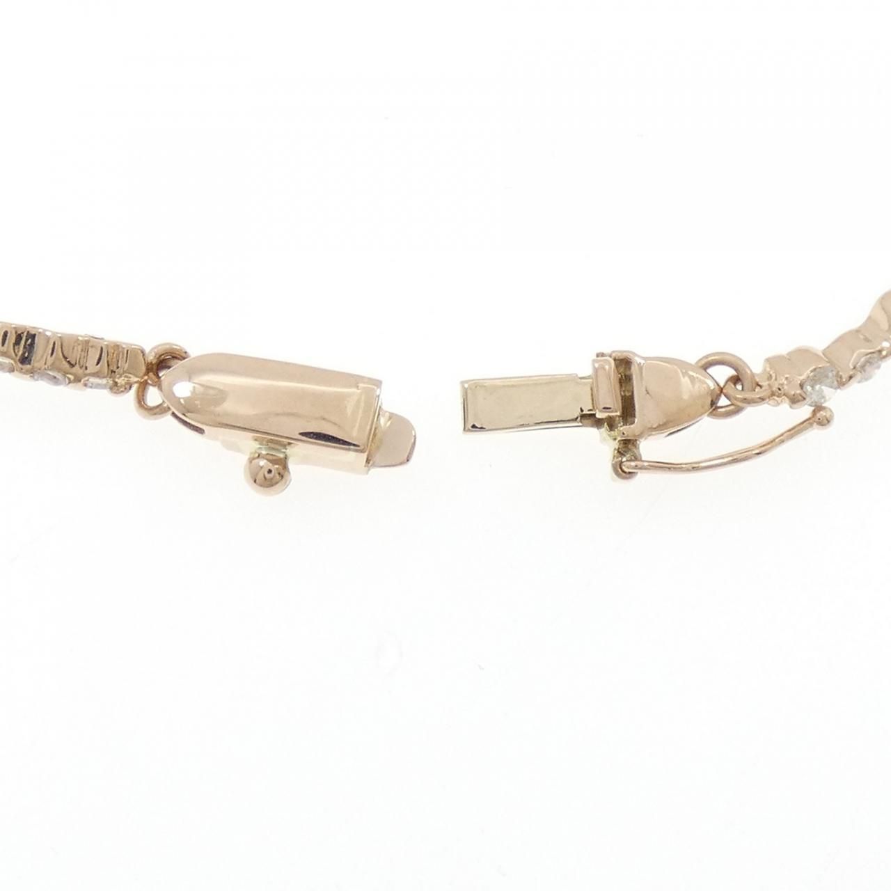 K18PG ダイヤモンド ブレスレット 1.00CT - メルカリ