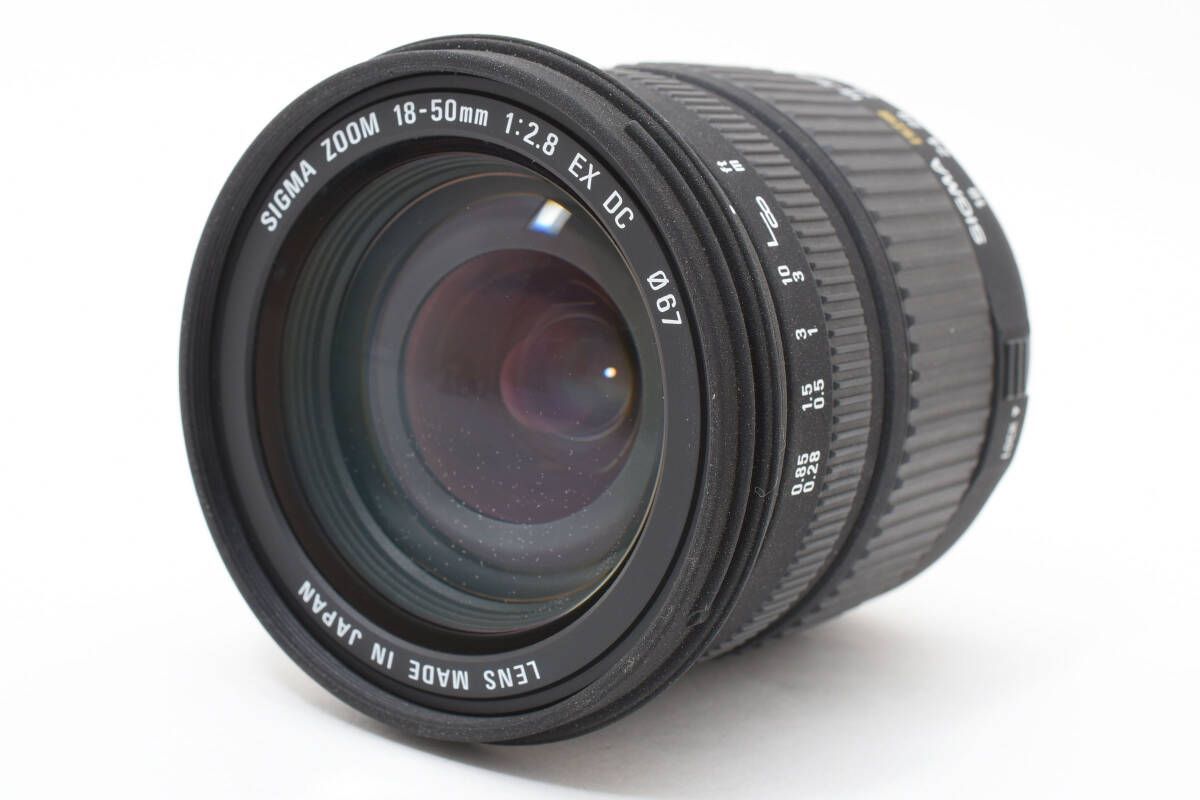 ☆良品☆ シグマ SIGMA 18-50mm f2.8 DC EX ニコン用 ☆ L33#7096