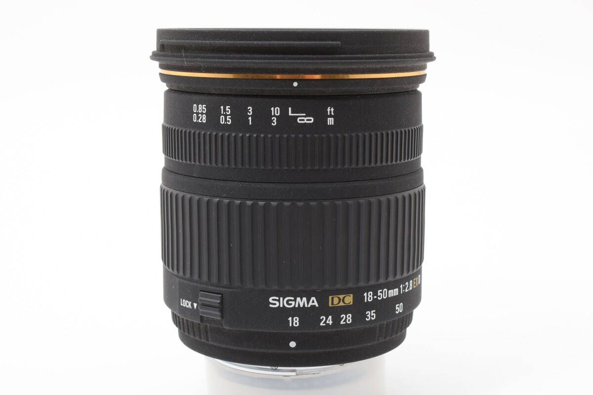 ☆良品☆ シグマ SIGMA 18-50mm f2.8 DC EX ニコン用 ☆ L33#7096