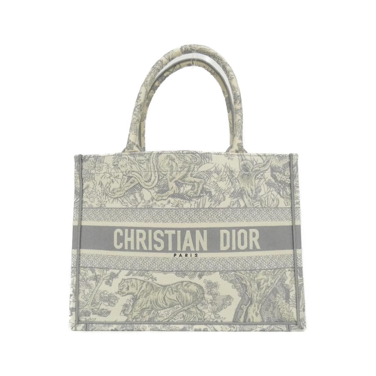 クリスチャンディオール TOILE DE JOUY REVERSE ディオール ブック トート ミディアム バッグ
