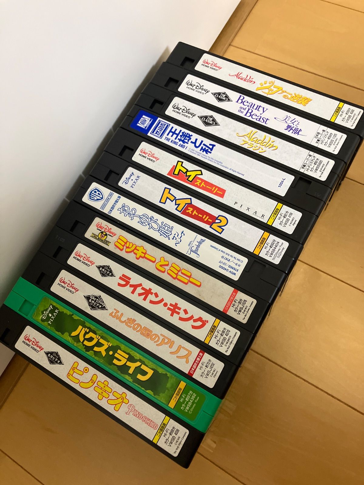 ☆ディズニーアニメ ／VHS ビデオ 名作シリーズ(12本セット) - メルカリ