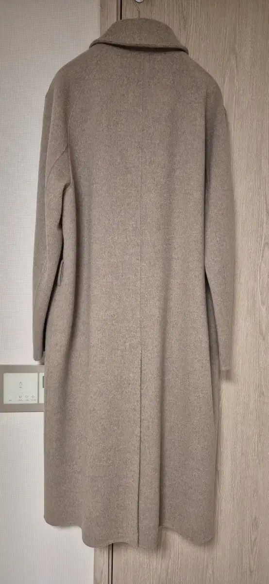 ハンサム DKNY ベージュ ロング コート L