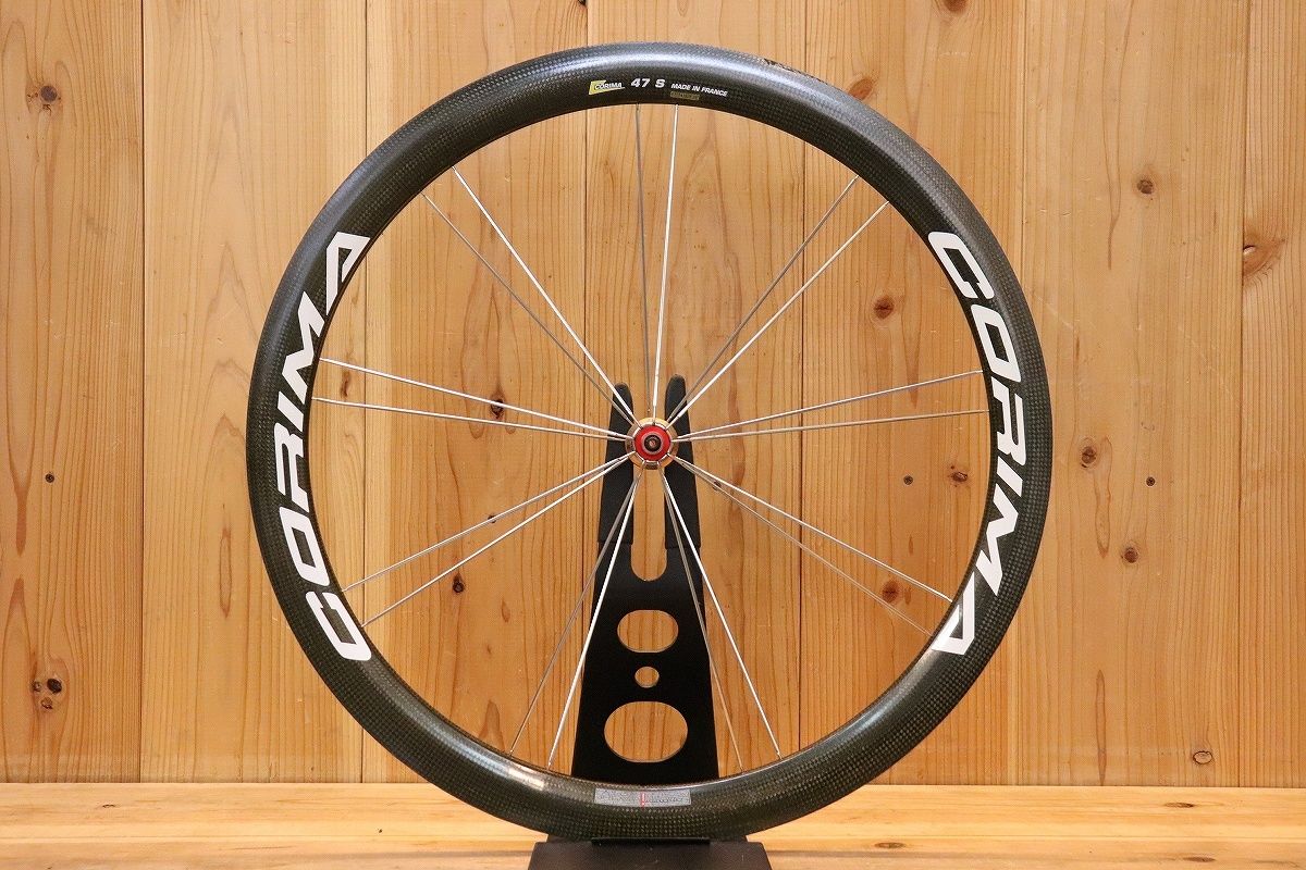 コリマ CORIMA 47 S カーボン チューブラー フロントホイール トラック