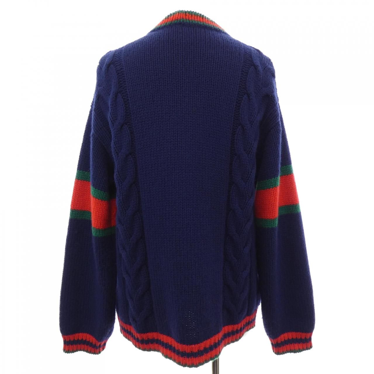 オーバーサイズケーブルニットカーディガン