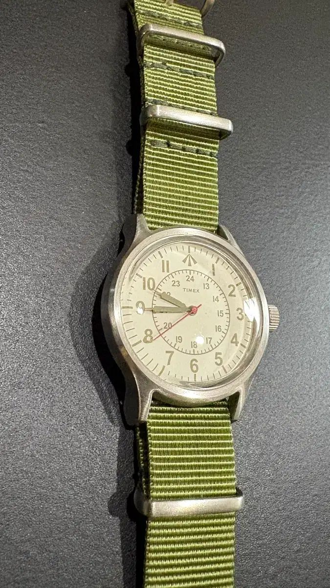  ナイジェル ケーボン TIMEX タイメックス デザートウォッチ フィールドウォッチ 個別 レザーベルト 時計