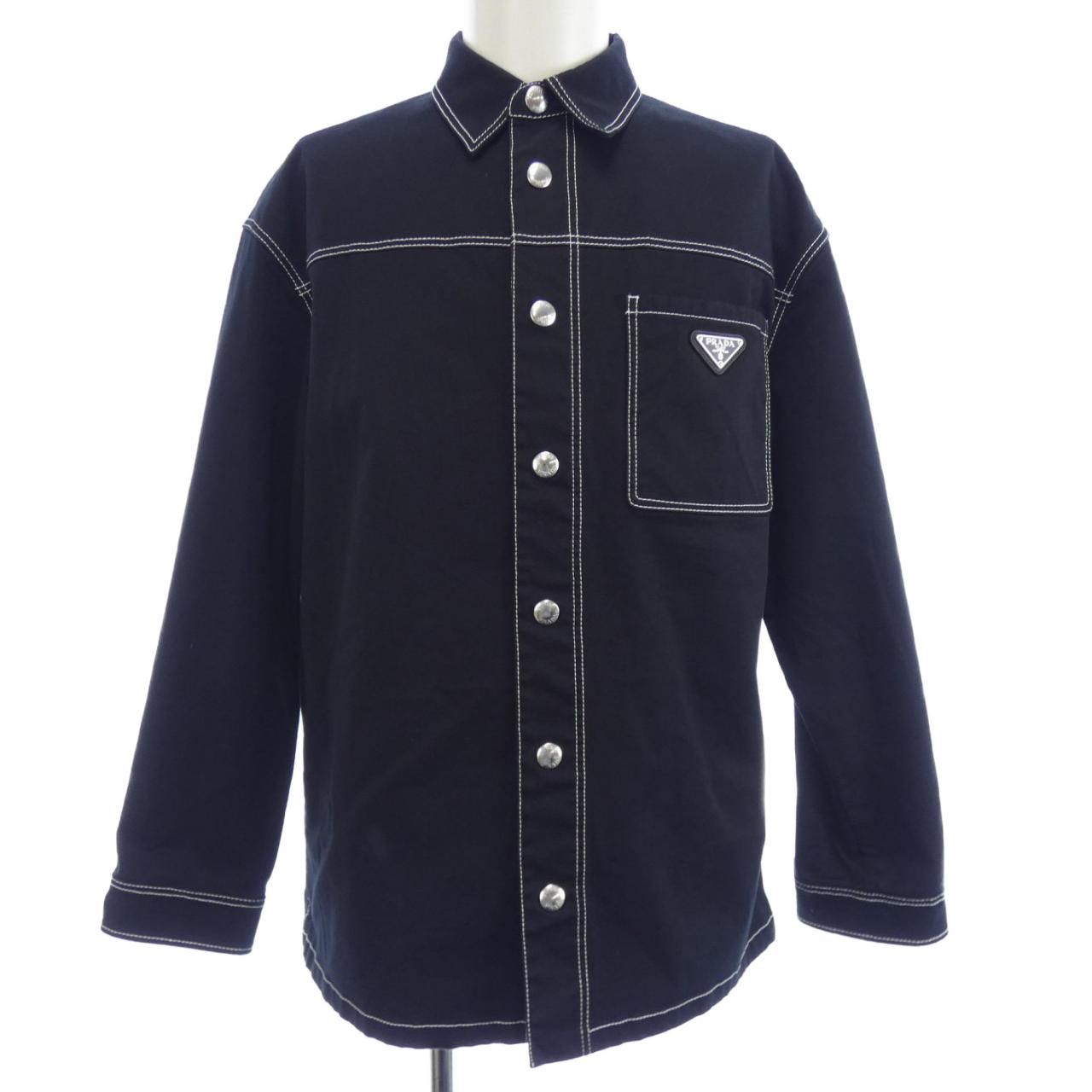 プラダ PRADA トライアングルロゴ SC 696 S 232 108 I シャツ