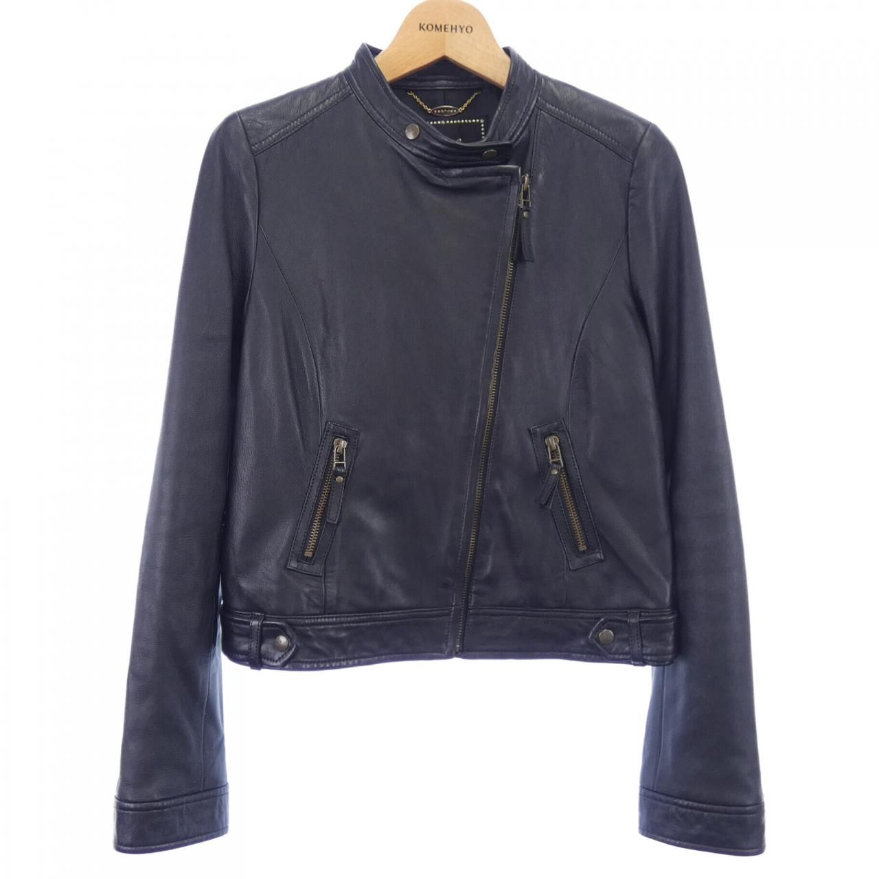 アニエスベー Agnes b レザージャケット