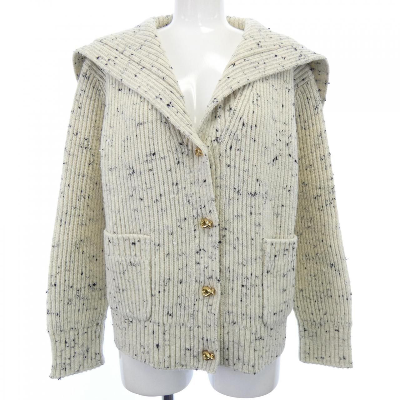 ボッテガヴェネタ BOTTEGA VENETA ウール イングリッシュリブ 838107 V 5 LV 0 カーディガン