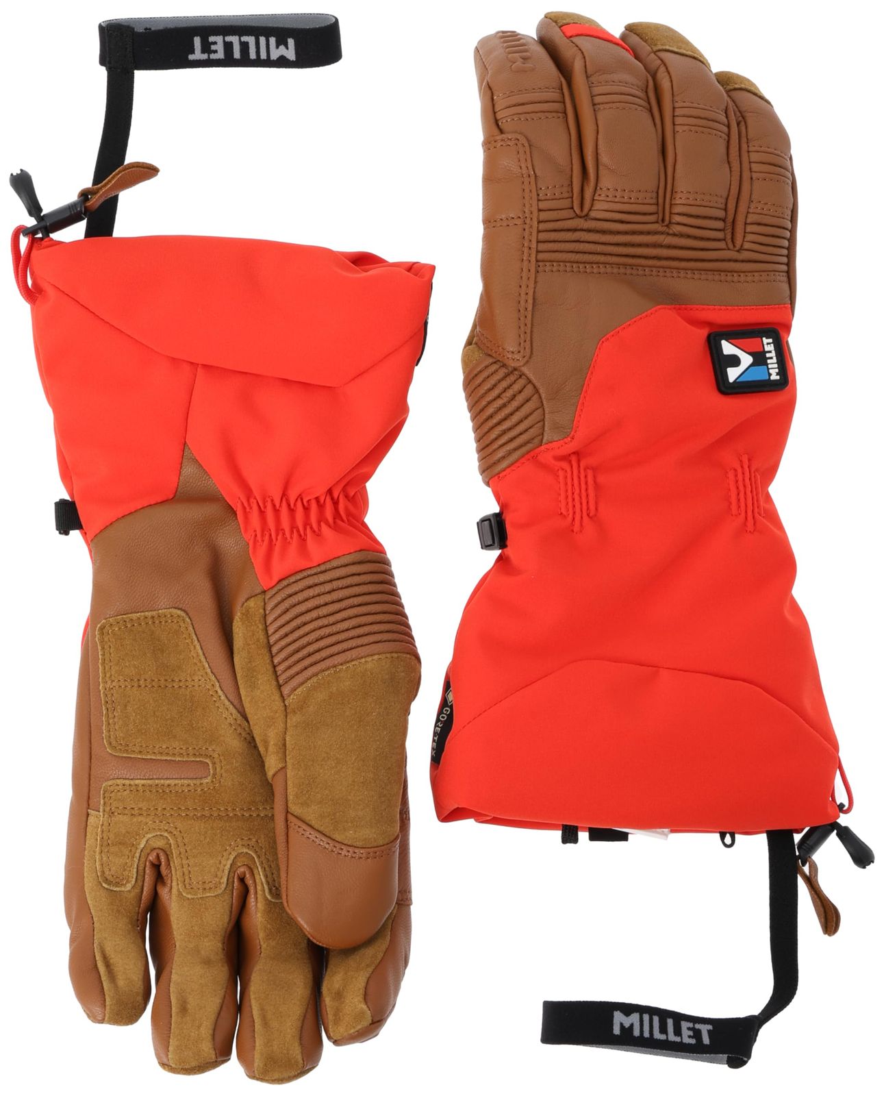 ミレー 中綿入りグローブ トリロジー アイコン ゴアテックス グローブ TRILOGY ICON GTX GLOVE メンズ レッド-ローグ XS X-Small