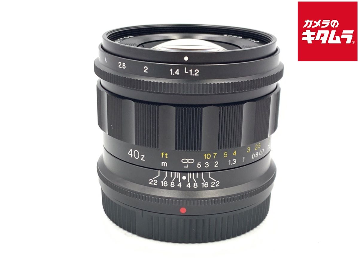 コシナ フォクトレンダー NOKTON 40 mm F 1.2 Aspherical ニコンZ用