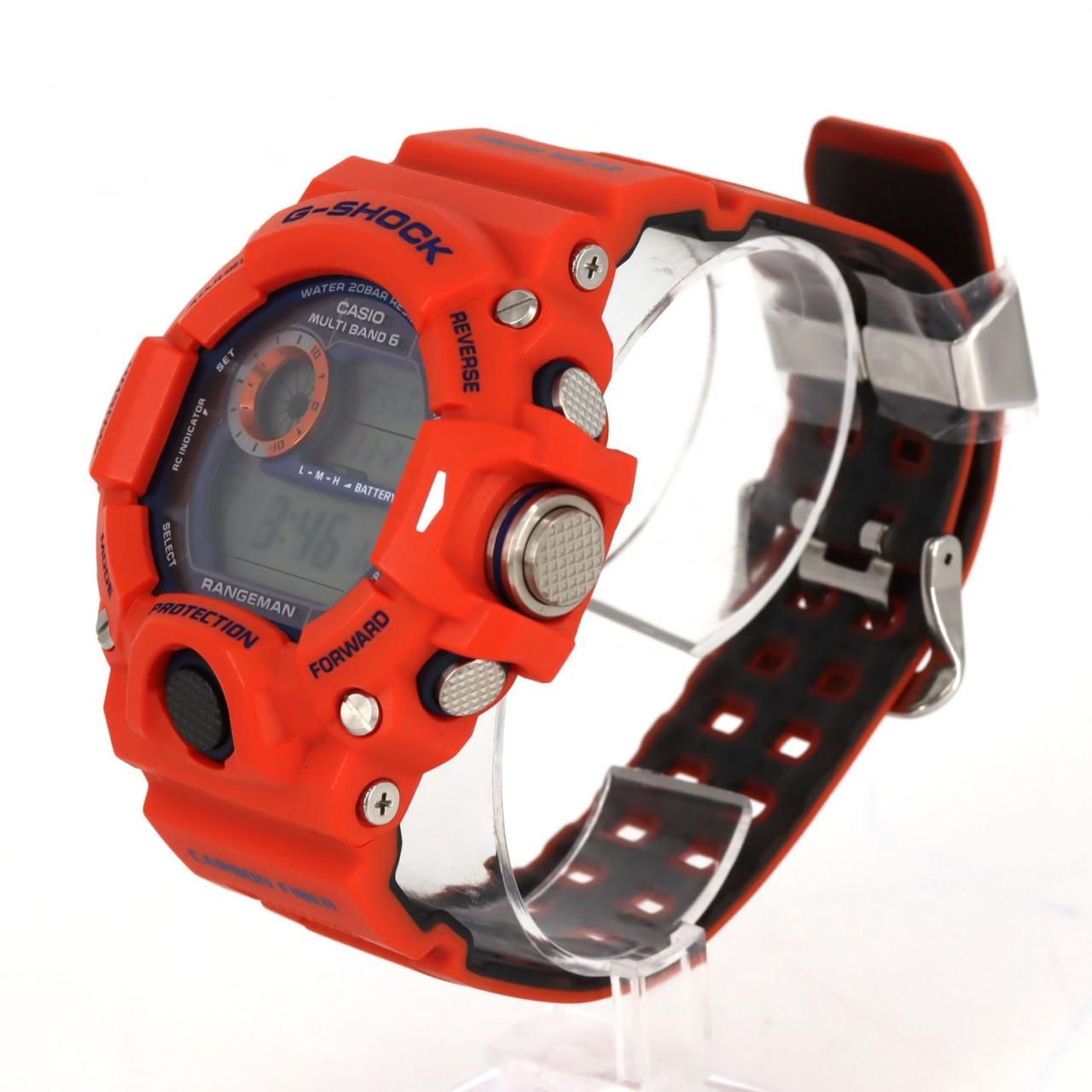 カシオ G-SHOCK・レンジマン・神戸市消防局 GW-9400FBJ-4JR ラバー