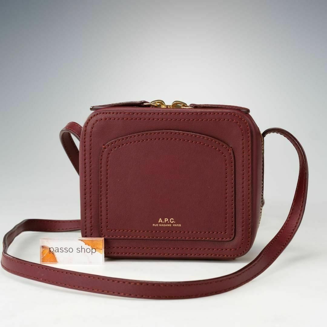 A.P.C アーペーセー ミニ ルイゼット スクエア ショルダーバッグ