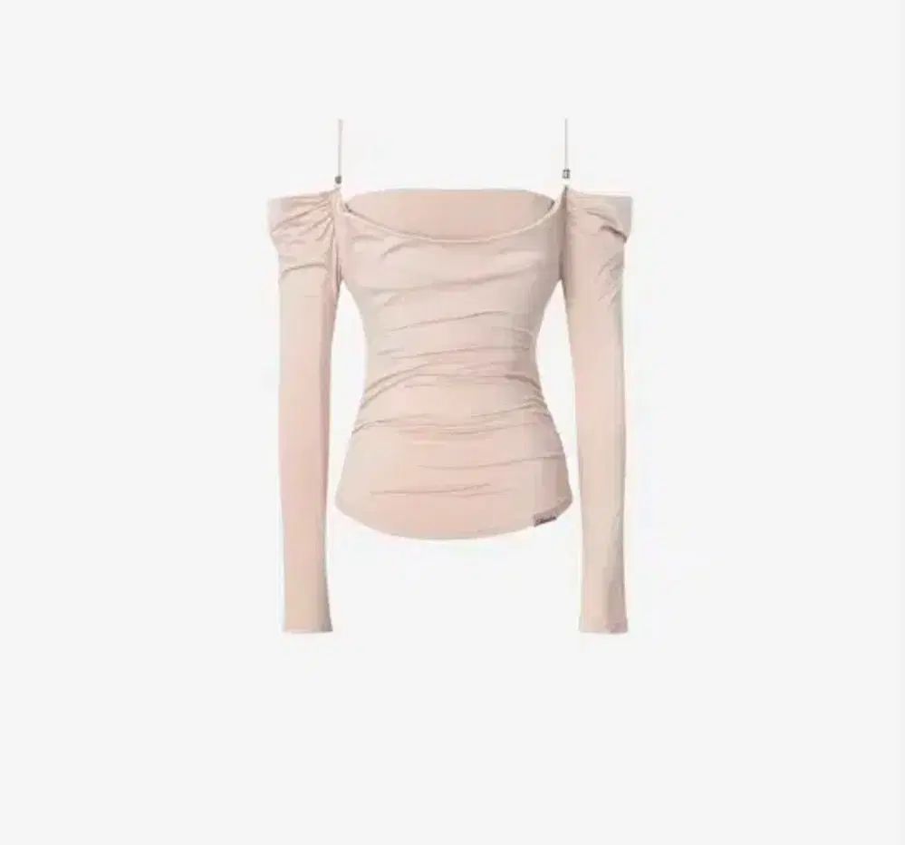 6 ニューオリン Eve ドレーピング オフショルダーブラウス