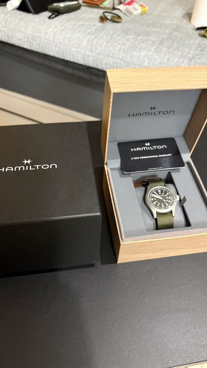 HAMILTON カーキフィールド 38mm