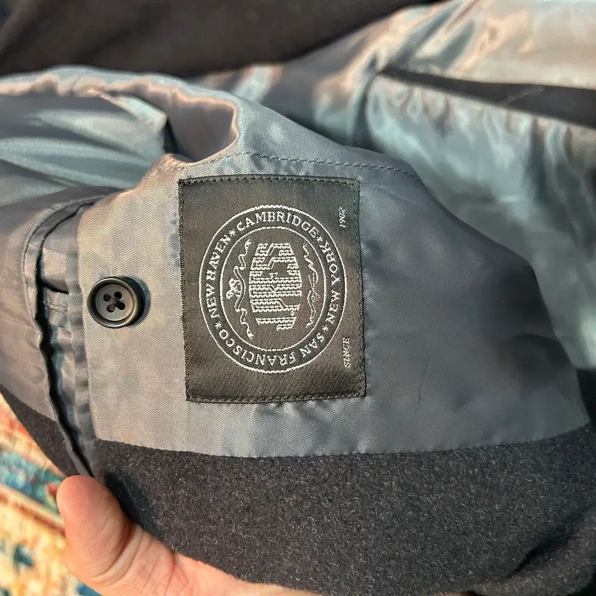 2 XL J.PRESS Jプレス ダブル ロングコート