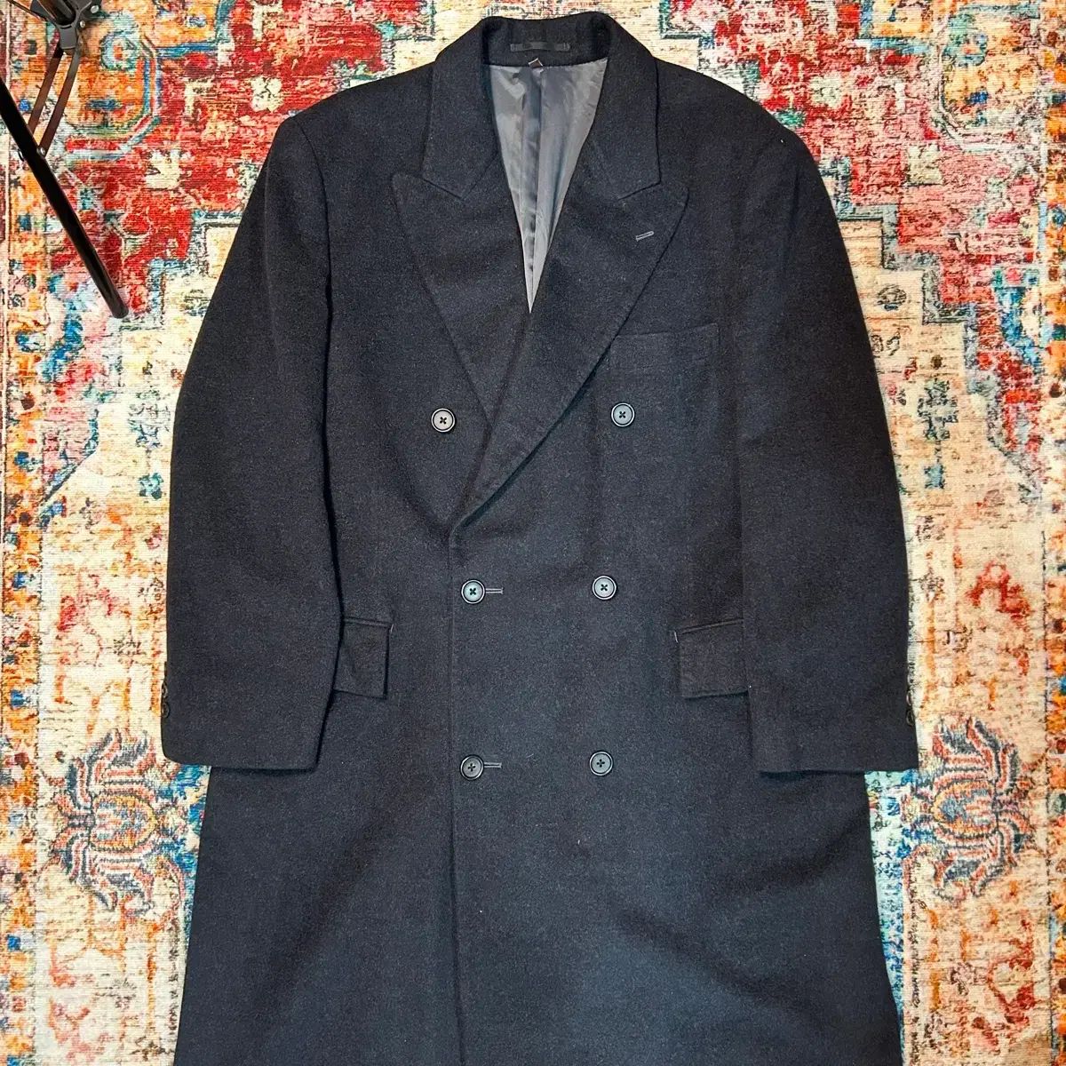 2 XL J.PRESS Jプレス ダブル ロングコート