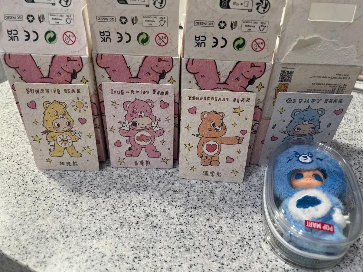 ジィシーガXケアベアシリーズ まとめ