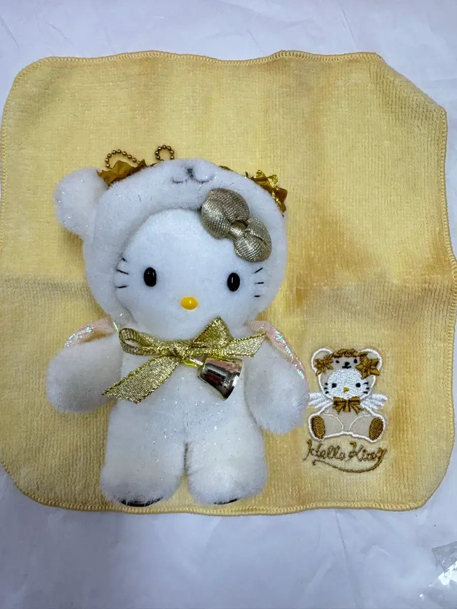 ハローキティ 天使クマ ぬいぐるみ ぬいぐるみキーホルダー セット