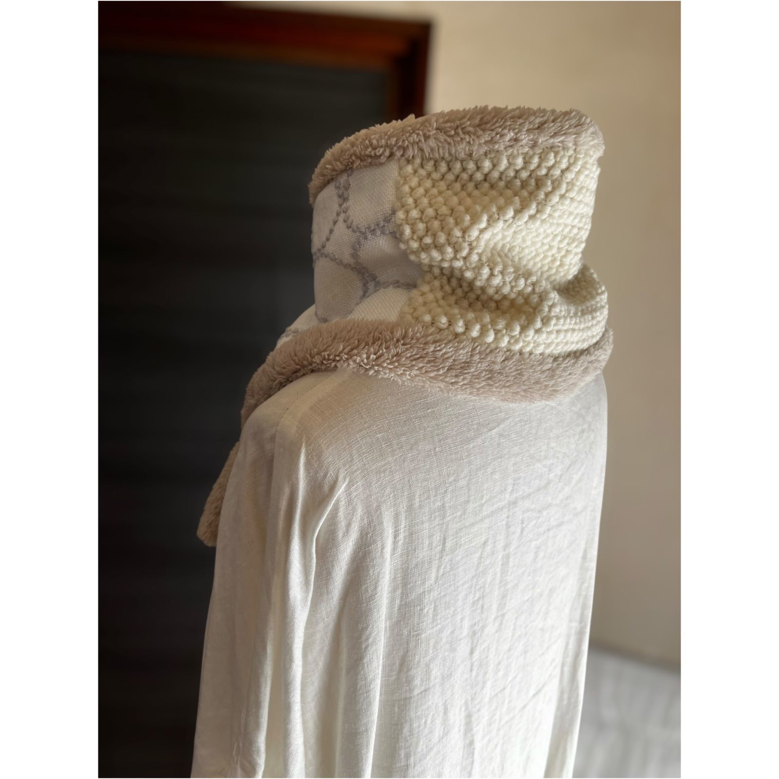 マフラータイプ】celebrate・tambourineのネックウォーマー ミナ