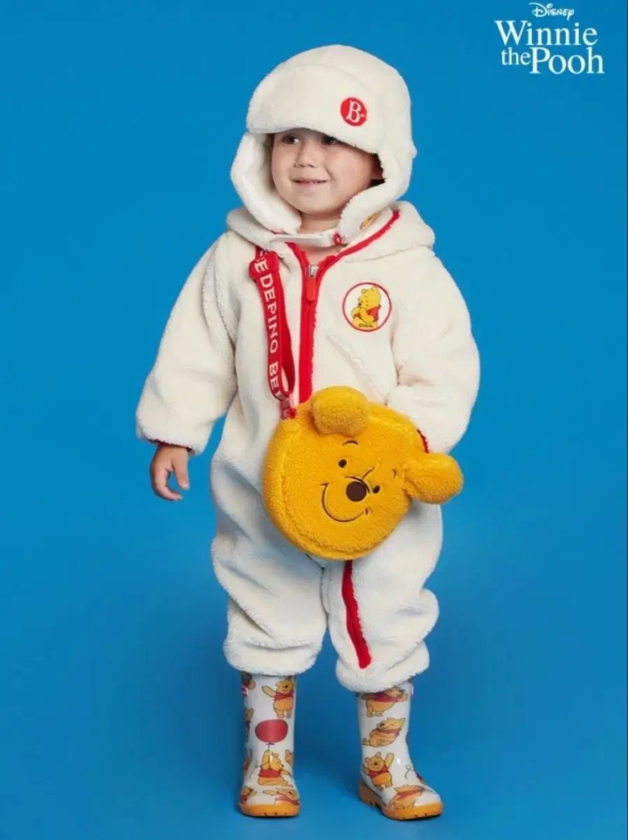 ベベデピノ プー オーバーオール 冬アウター