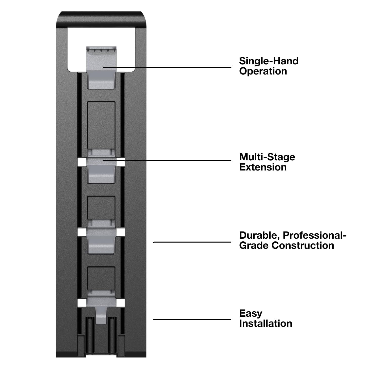 Pelican Air Case EZ Pull マルチステージ交換用ハンドル