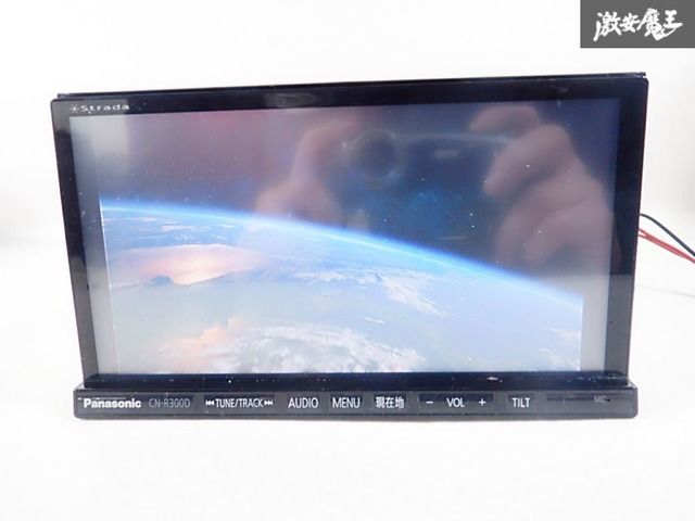 保証付】Panasonic パナソニック メモリーナビ CN-R300D 2DIN フルセグ