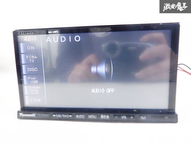 保証付】Panasonic パナソニック メモリーナビ CN-R300D 2DIN フルセグ