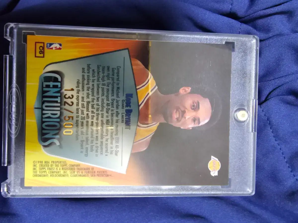 LA Lakers コービー ブライアント Centurions バスケットボールカード