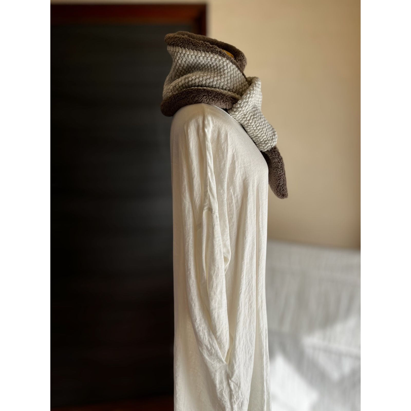 マフラータイプ】symphony・tambourineネックウォーマーミナペルホネン