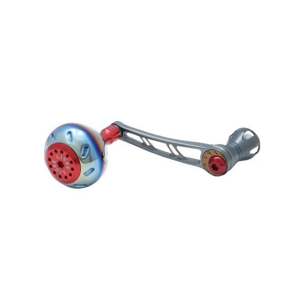 リブレ POWER 70-75 シマノSP 1 4000番～6000番用 左右共通 ガンメタ レッド 品番 7657