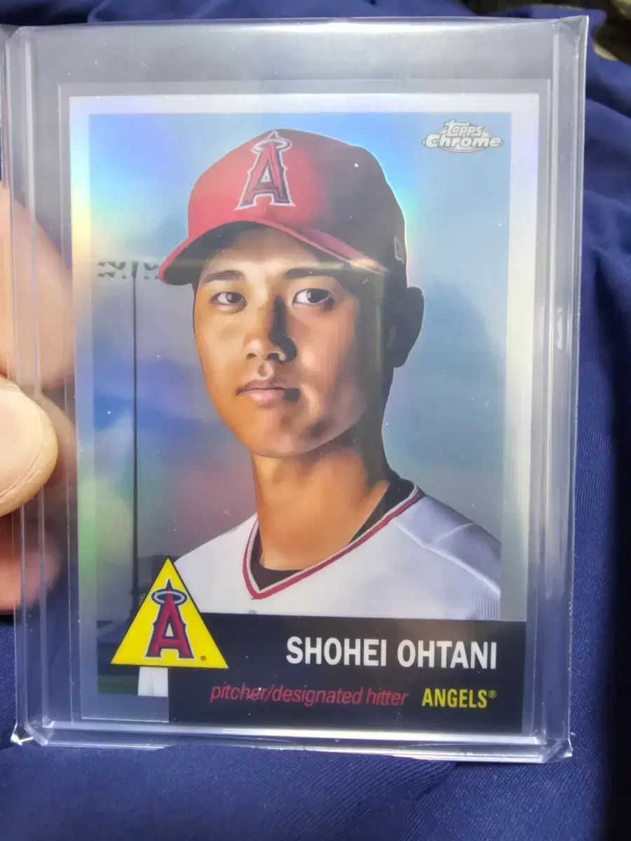 Topps Chrome LA 大谷翔平 (おおたに しょうへい) リーフラクター野球